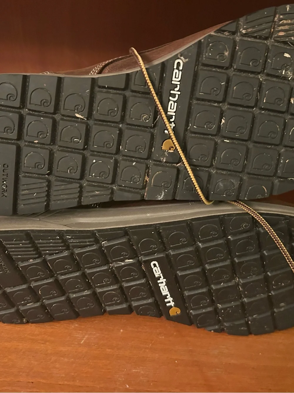 Carhartt Brown Leather Chukka Work Boots